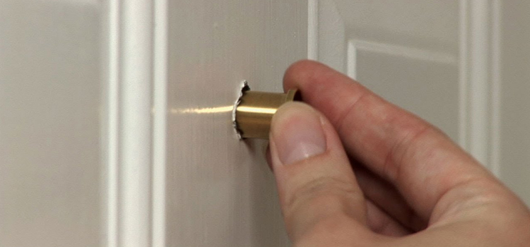 peephole door repair in Oceanside